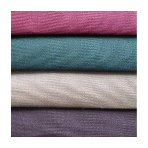 China Fabric Supplier CVC 60 Cotton 40 Polyester Blend Fabric 115gsm Soild Color PolyCotton Twill Fabric For Shirts