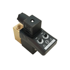 1/2" Electric Timer Auto Solenoid electronic drain valve for air compressor condensate