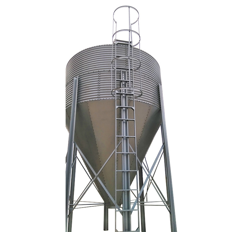 Poultry and Livestock Farming Feed Small Grain Silos 3 Ton Capacity  for Sale