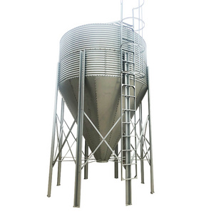 Small Capacity Silo 10 tons  Grain Silo Cattle Feed Storage Silo In Animal Feed Line