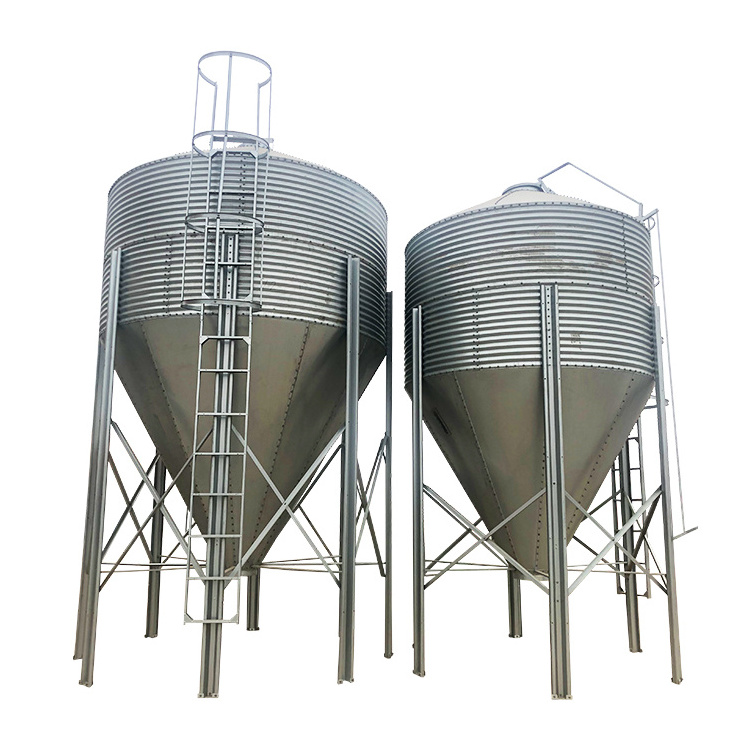 grain steel silo used for sale sorghum silo with conveying system