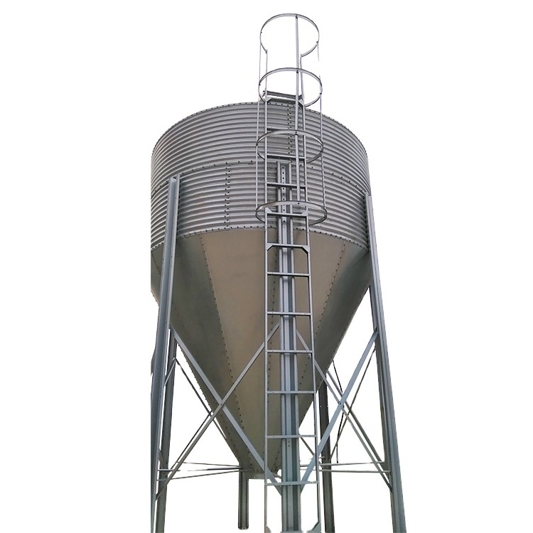 1 Ton Poultry Chicken animal Feed Silo Small Grain Silo For Sale