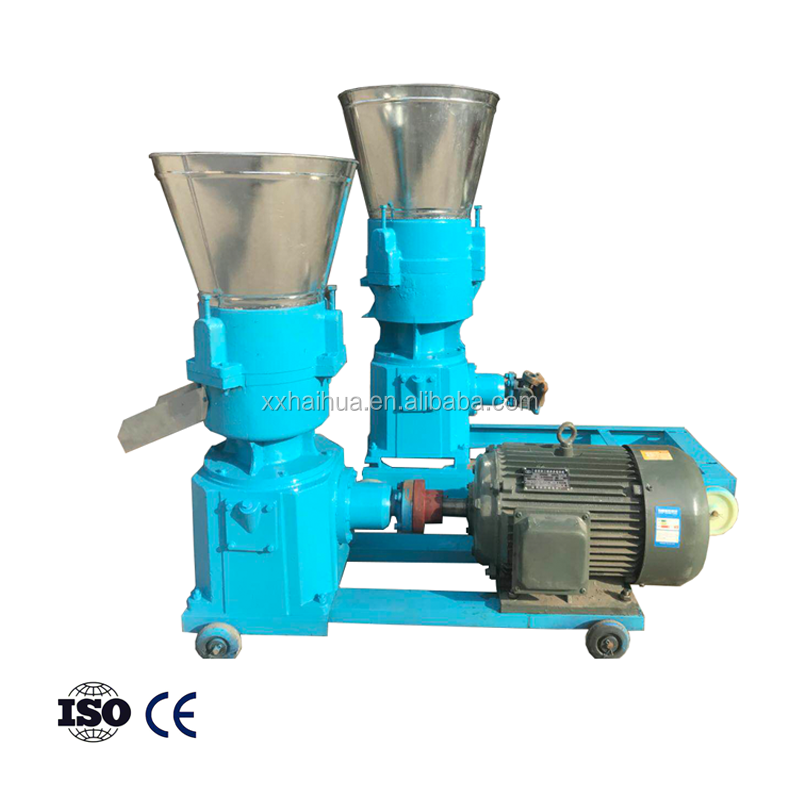 300-400KG/H Capacity Combined Type and Sawdust Hammer Mill With Feed Pellet Making