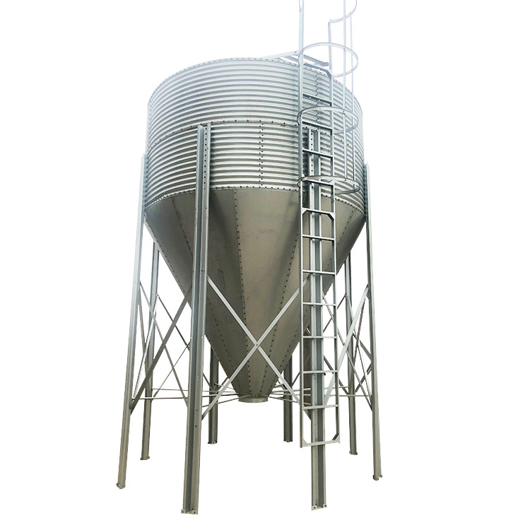 Poultry and Livestock Farming Feed Small Grain Silos 3 Ton Capacity  for Sale