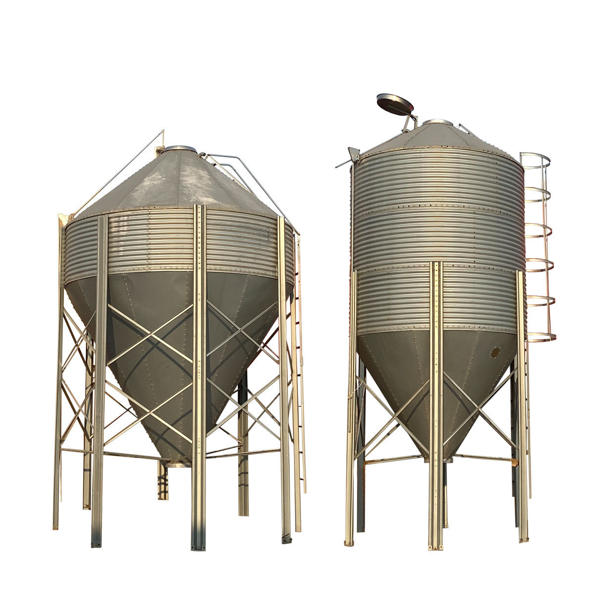 Small Grain Feed Storage Silos For Grain Used Pig Farm Sale