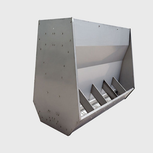 Double Sides Pig Feed Trough Stainless Steel Water Trough Pig Feeding Trough For Pig Farm