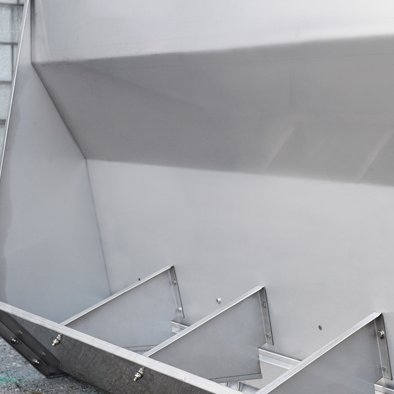 Stainless Steel Feeding Trough Automatic Square Pig Water Trough  For Pigs