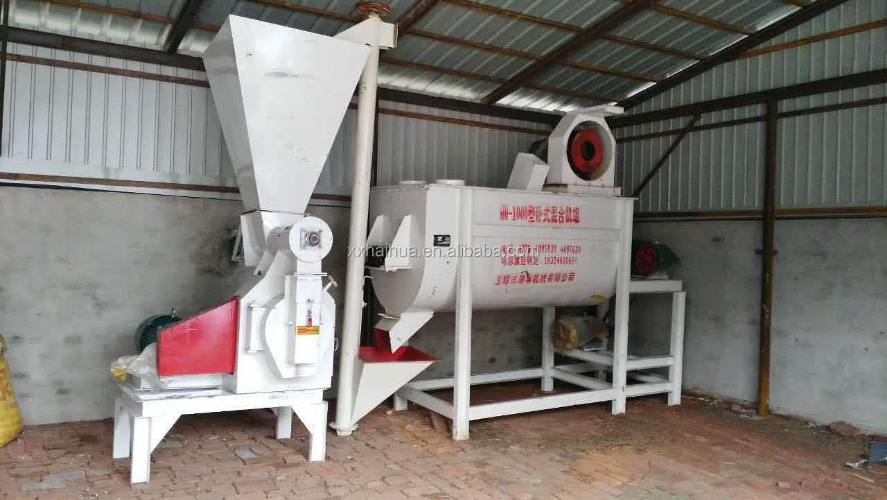 1-5t/h Factory Supplier Low Price pallets machine line wood pellet production Small Animal feed pellet production line