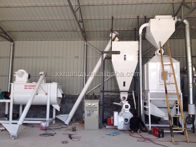 1-5t/h Factory Supplier Low Price pallets machine line wood pellet production Small Animal feed pellet production line