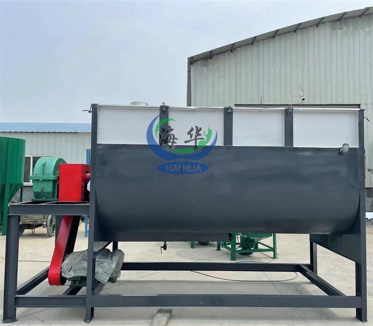 200 Kg 500 Kg Fertilizer Horizontal Double Ribbon Mixers Dry Powder Mixing Machine