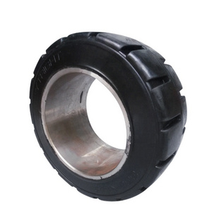 Factory Price Durable  330x145x194 mm Solid Rubber Drive Traction Press on Tire Wheel For Toyota CROWN Forklift /Truck