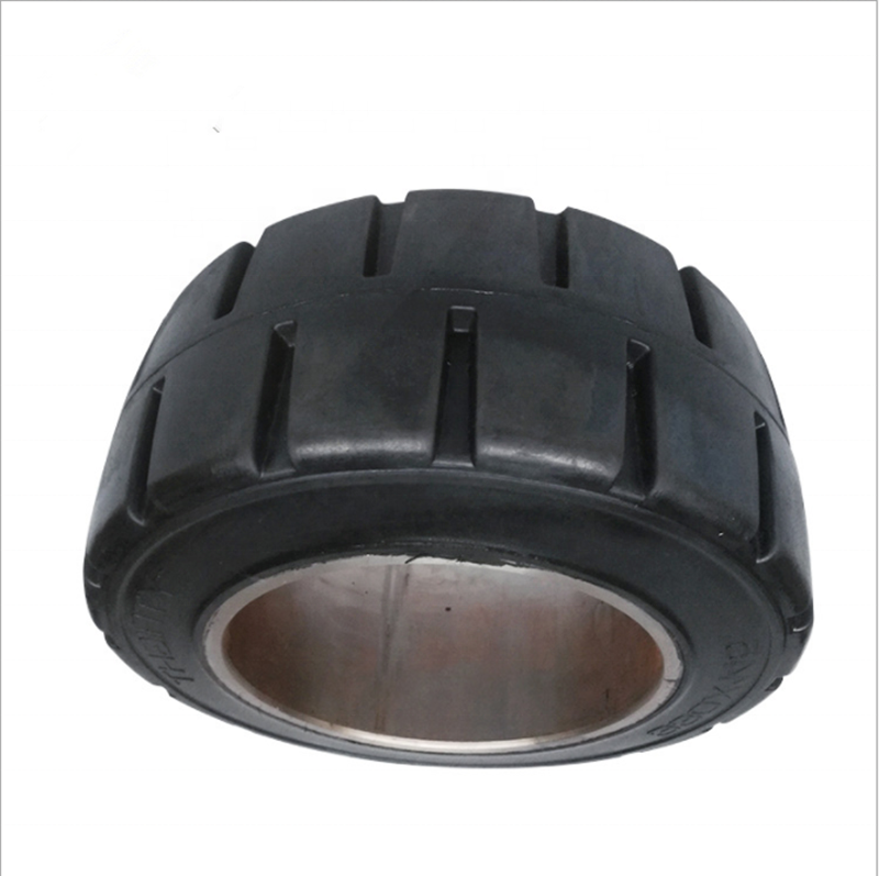 Factory Price Durable  330x145x194 mm Solid Rubber Drive Traction Press on Tire Wheel For Toyota CROWN Forklift /Truck