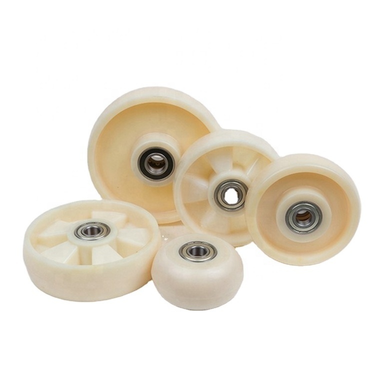 Factory Price High Load Capacity Wear- resistant Plastic Casting Nylon Caster Wheels