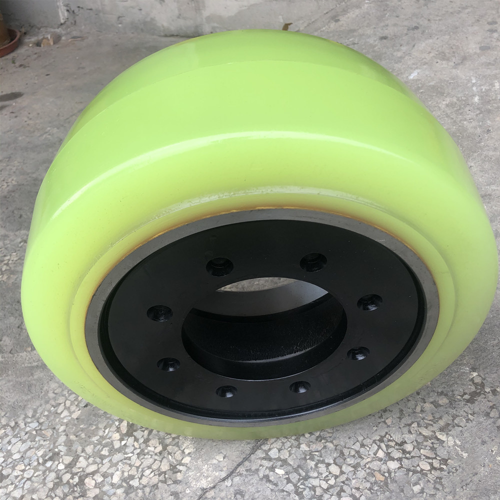 TCM 380x165 mm FBR FRBH  Forklift /Truck  Long Service life Polyurethane Rear Drive Wheel