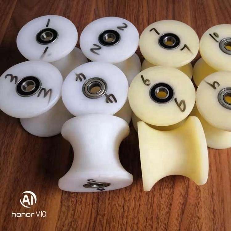 Factory Price High Load Capacity Wear- resistant Plastic Casting Nylon Caster Wheels