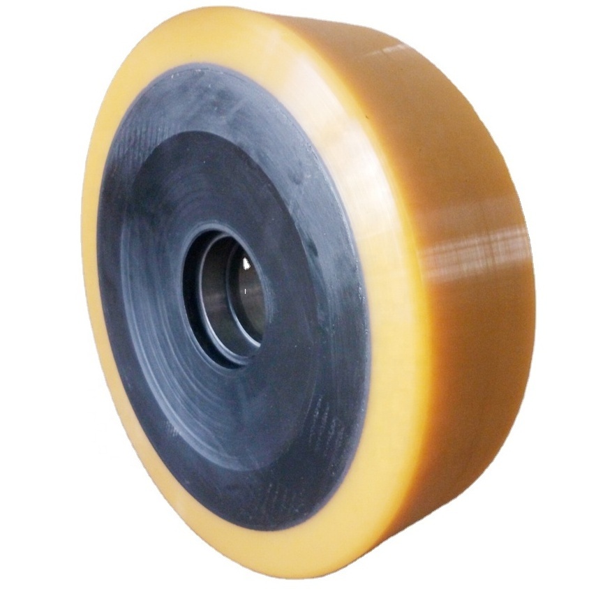 350x100 mm Long Service life Polyurethane  Rear Load Wheel Tire used on Yale MR20HD Forklift /Truck Part No.580026053