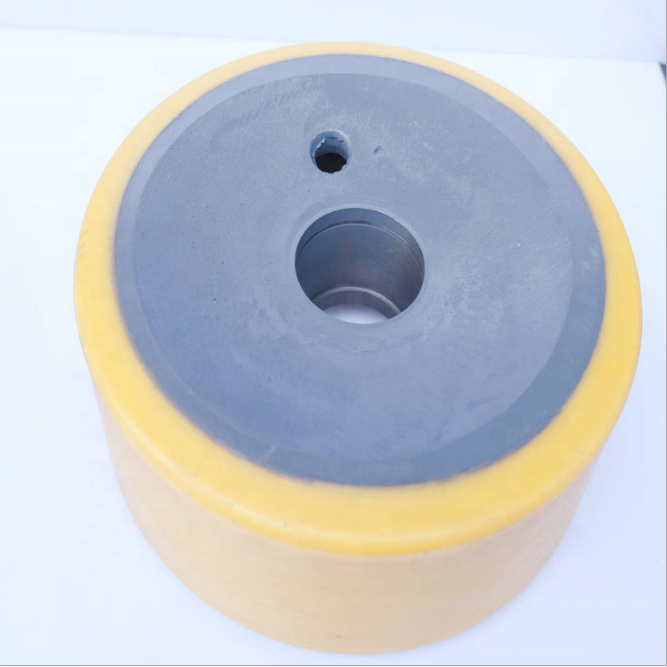 350x100 mm Long Service life Polyurethane  Rear Load Wheel Tire used on Yale MR20HD Forklift /Truck Part No.580026053