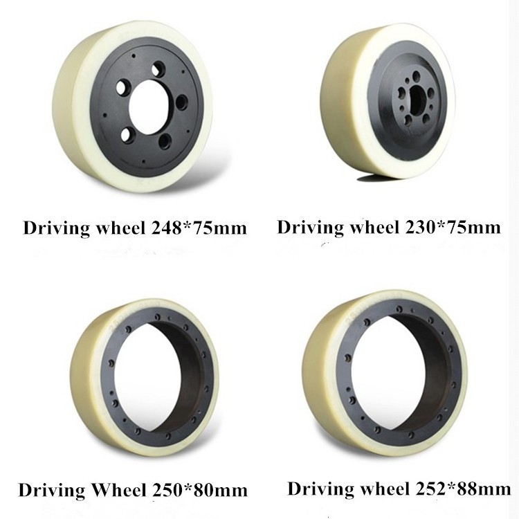 Custom Factory Price Polyurethane Electric Forklift Drive /Traction Wheels