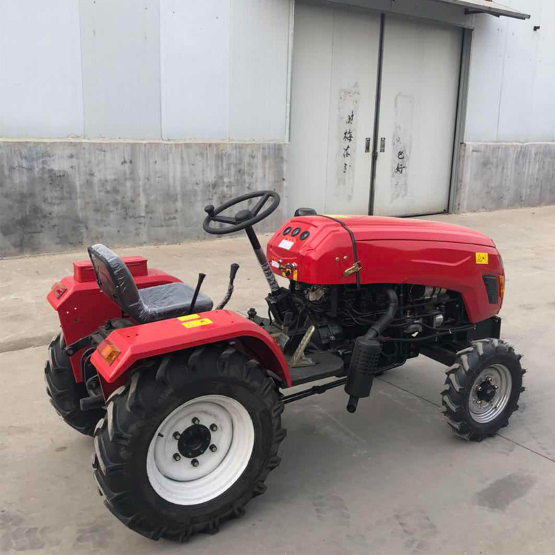 Small Agriculture Farm Traktor Tractor 4x4 Mini Para Agriculture 4 Wheel Drive Garden Traktor 40hp 55hp 30hp 20hp Diesel Motor