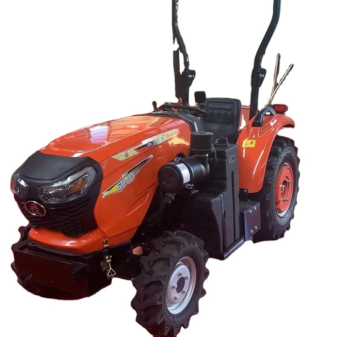 Cheap agricultural tractor price 50HP 60HP 70HP 80HP tractor can come with enclosed cab