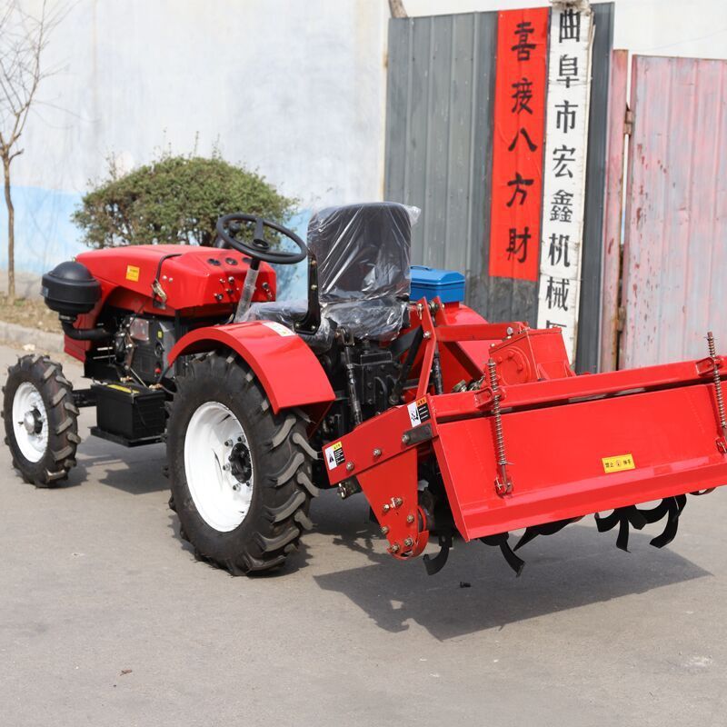 Small Agriculture Farm Traktor Tractor 4x4 Mini Para Agriculture 4 Wheel Drive Garden Traktor 40hp 55hp 30hp 20hp Diesel Motor