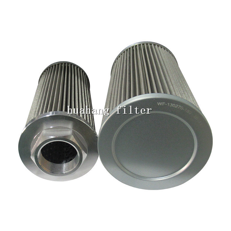 huahang Manufacturer high pressure WF-70145-180-11-2G  industry suction Oil Filter cartridge