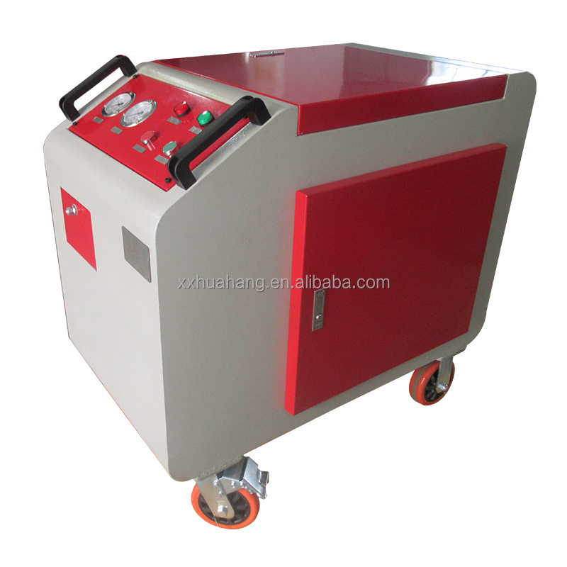 Custom Engineered Lubricant Engine and Hydraulic Transmission Oil Flushing Unit Machine