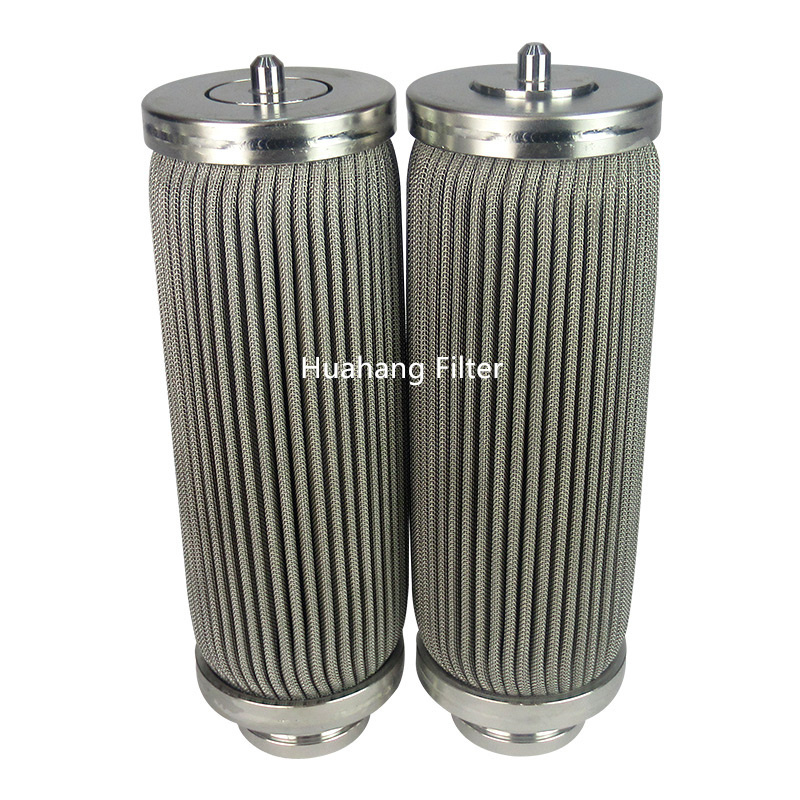 Huahang Fast delivery High Pressure Hydraulic Filter cartridge Melt Hydraulic Oil Filter Element for oil purification