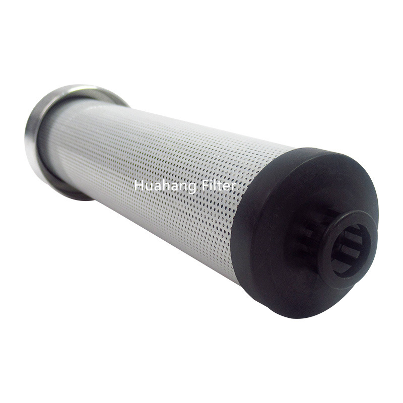 Stainless steel end cap fiberglass mesh hydraulic oil filter Oil impurity removal filter element for Machinery industry