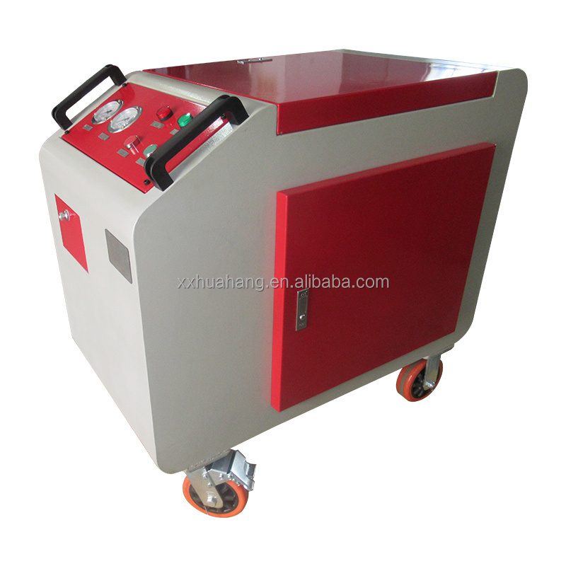 Custom Engineered Lubricant Engine and Hydraulic Transmission Oil Flushing Unit Machine