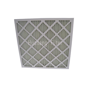 G3, G4, F5 paper frame pre air filter with high performance