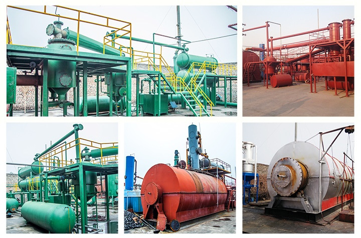 waste pyrolysis oil engine oil recycling to diesel machine/used motor oil to diesel equipment