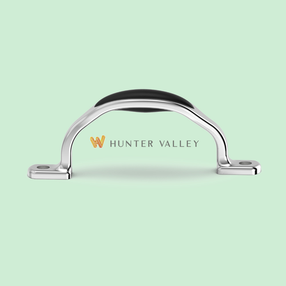 Hunter Valley pan knobs casting stainless steel and silicone knob handle for pots and pans stainless cast silicone handles