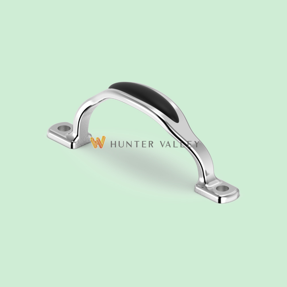 Hunter Valley pan knobs casting stainless steel and silicone knob handle for pots and pans stainless cast silicone handles