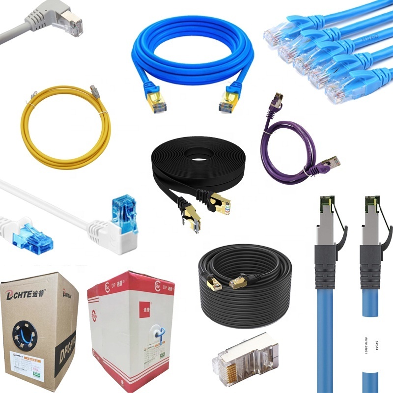 0.5m 1m 2m 3m 5m 10m 20m 30m 50m Rj45 Utp  Net Work Cable Cat5e Patch Cord Entherent 26awg Cable Cat5e Utp