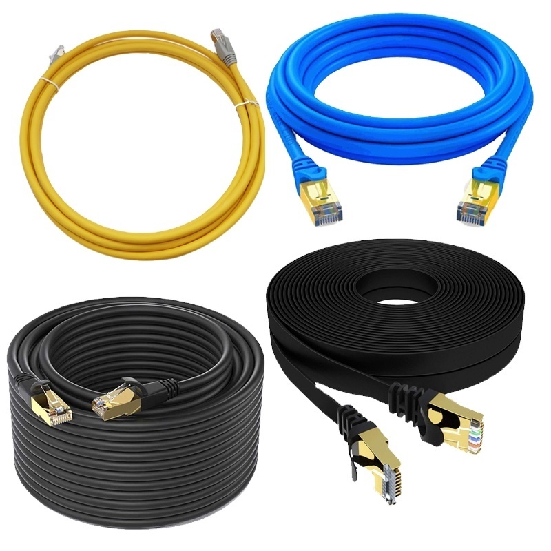 0.5m 1m 2m 3m 5m 10m 20m 30m 50m Rj45 Utp  Net Work Cable Cat5e Patch Cord Entherent 26awg Cable Cat5e Utp