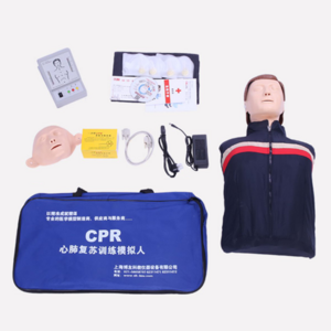 Advanced Teaching First Aid Training CPR Manikin Multifunction Model PVC Carton Box Fully Jointed Adult Size First Aid Manikin