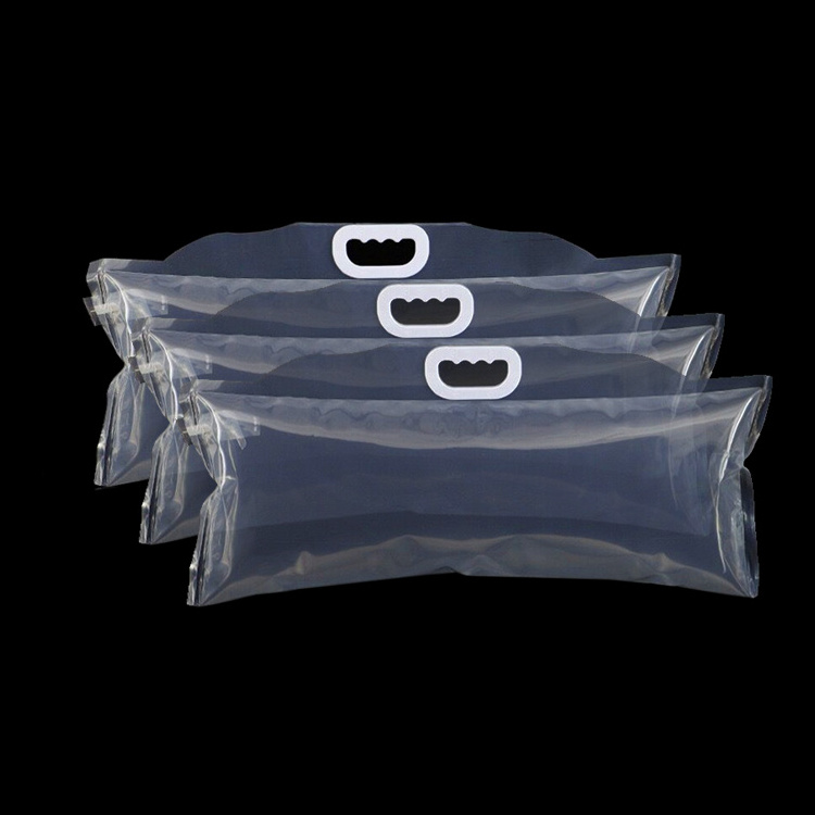 Custom Logo Clear Polyethylene Aquarium Fish Carrying Bags Live Fish Shipping Packaging Bag Plastic Bags For Fish Transport