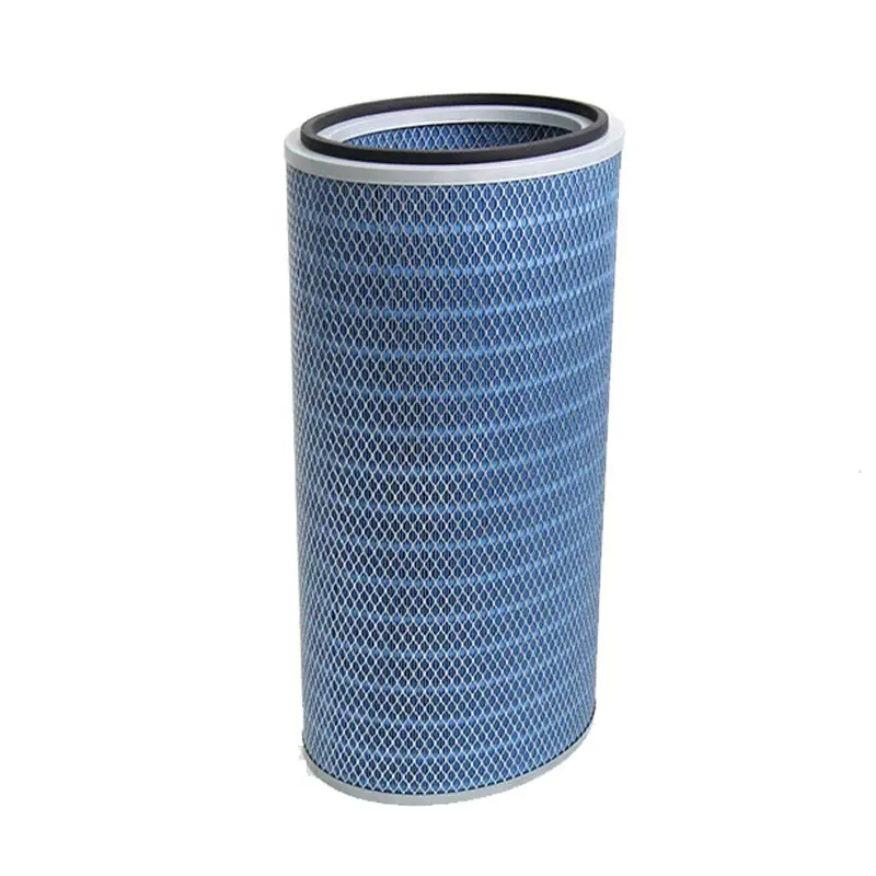 High Efficiency Industrial Spare Parts Dust Collector Oval Air Filter Cartridge 262-5115