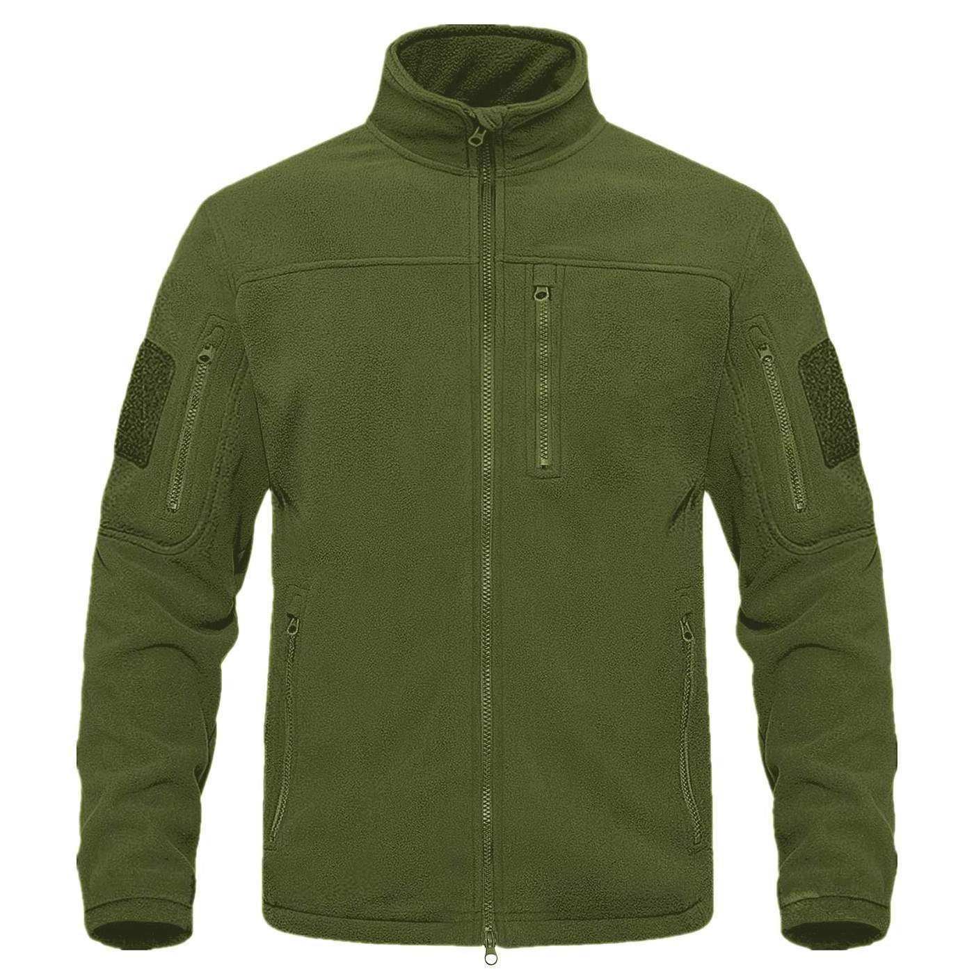 OEM Custom Design Thick Zip Men Winter Jackets Custom Men Outdoor Grey Soft Shell Jackets Fleece Jacket Without Hood