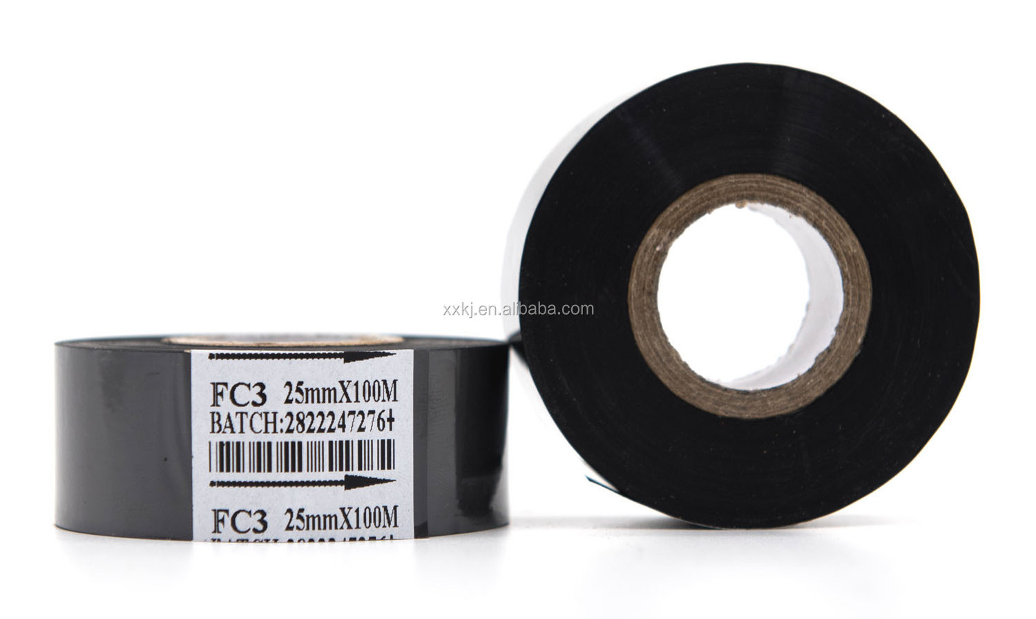 FC3 25mm*100m Ribbon For Hp-241b/Dy-8 Date Coding Machine Printing Raw Materials Hot Stamp Date Coder Ribbon