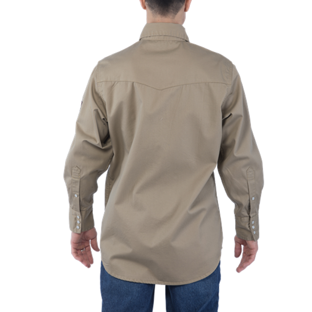 USA hot sale Fireproof top Workwear arc rated fire retardant clothing CAT 2 cotton Flame resistant top Safety FR shirts