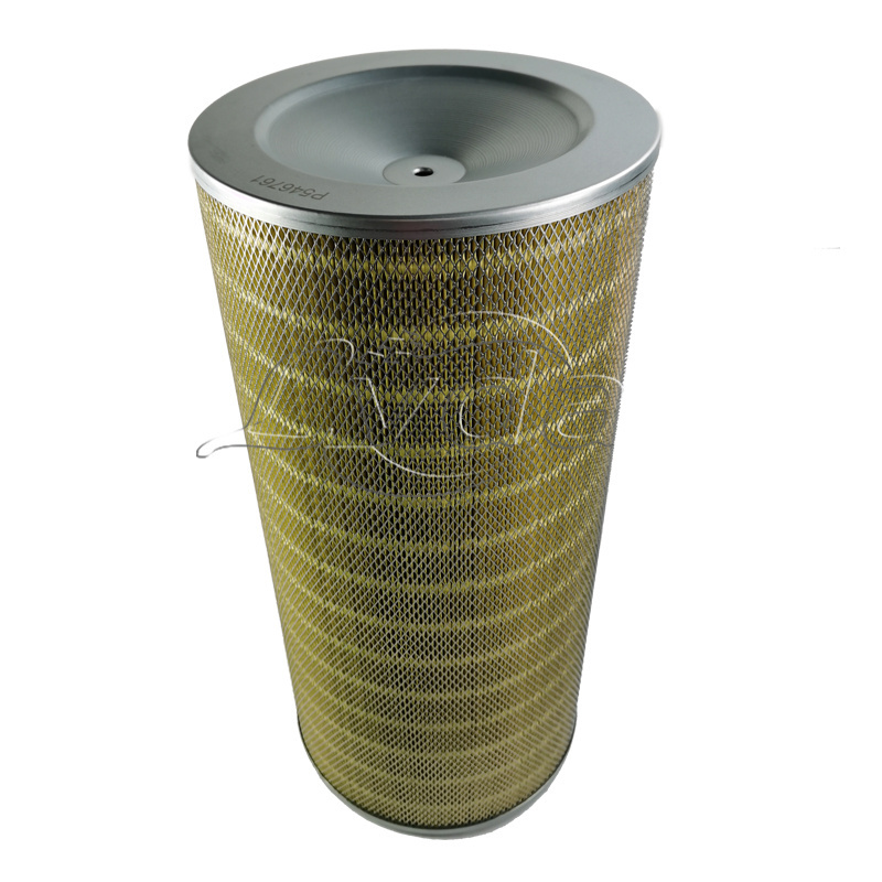 P191280 P191281 Cartridge Filter Dust Collector Pleated Cylindrical Air Filter Cartridge