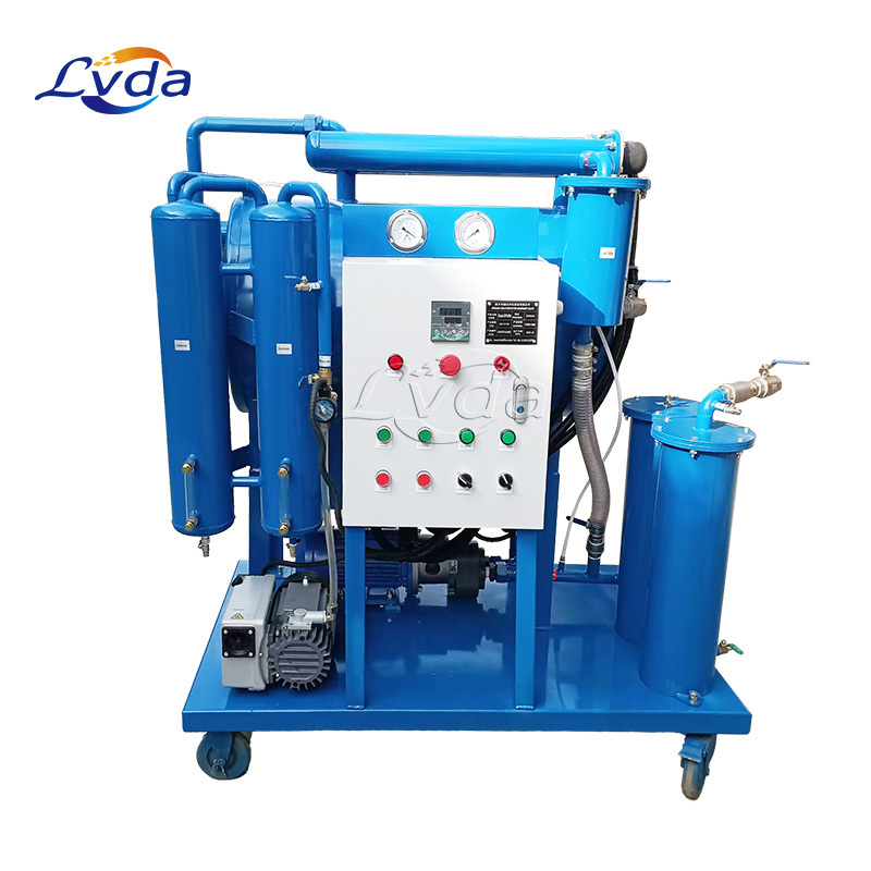 Best price mobile vacuum dehydration forklift hydraulic oil filtration