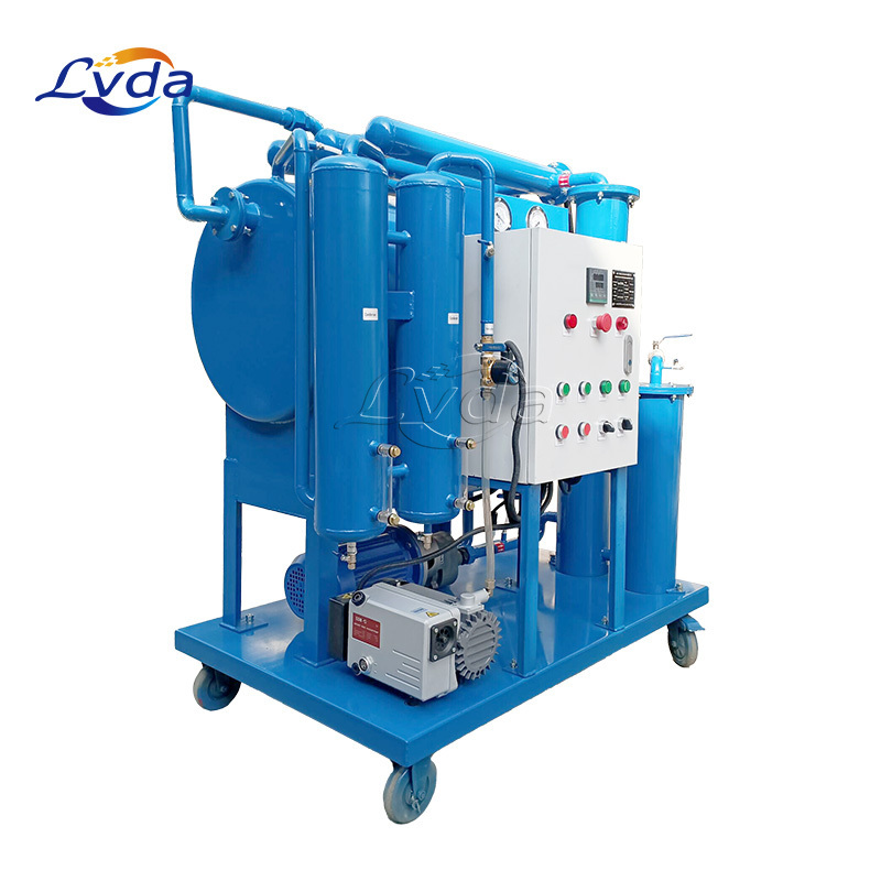 Best price mobile vacuum dehydration forklift hydraulic oil filtration