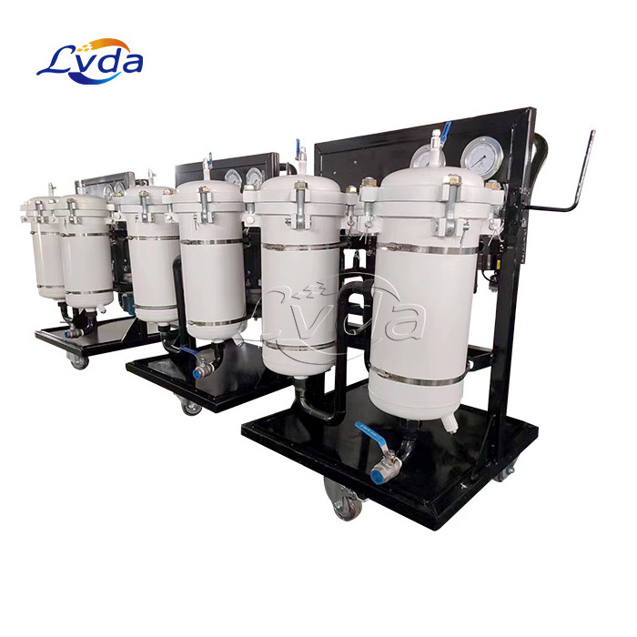 Easy operation purifier machine power plant mobile turbine oil filtration