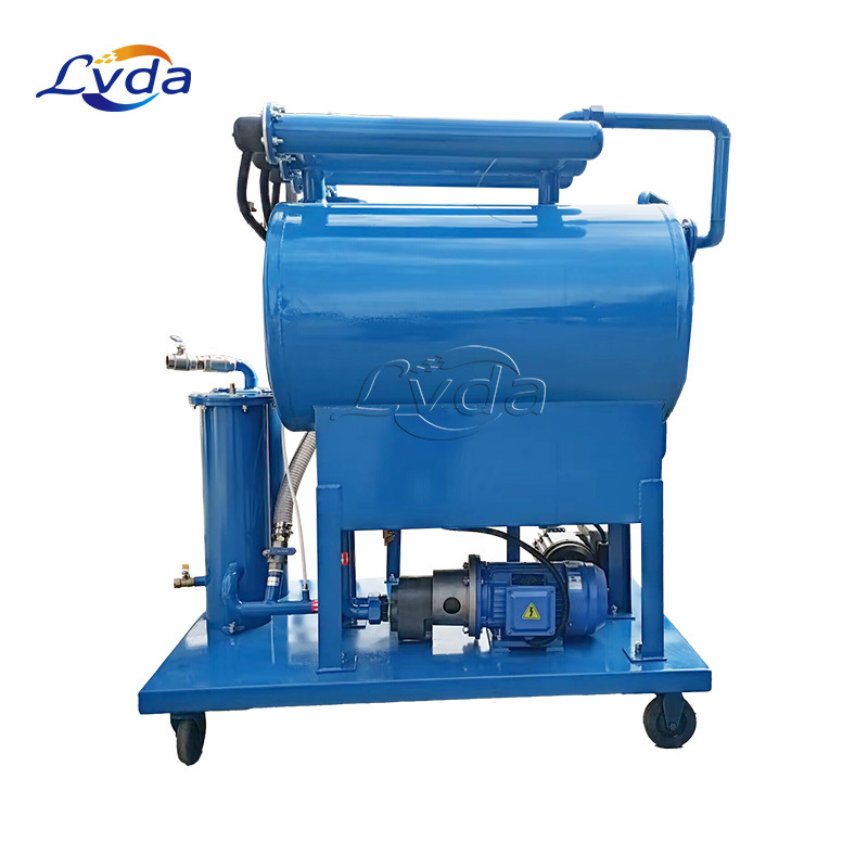 Best price mobile vacuum dehydration forklift hydraulic oil filtration