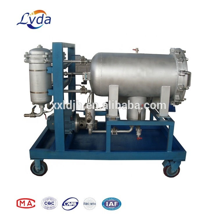 Factory supply LYC-200J coalescence dehydrating oil water separator purifier