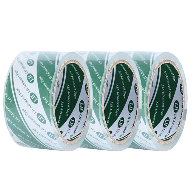 wholesale green sealing glue carton sealing tape price bopp packaging adhesive tape carton sealing bopp adhesive tape