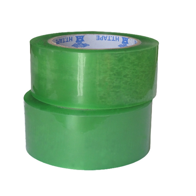 wholesale green sealing glue carton sealing tape price bopp packaging adhesive tape carton sealing bopp adhesive tape